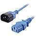 30472, Femmina / femmina, C13 coupler, C14 coupler, Dritto, Dritto, Blu - Foto miniatura 2
