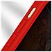 Cover Iphone Xs Max Retro Plexiglass Fronte Polimero Rinforzata Bordo Rosso - Foto miniatura 3