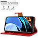 Custodia Compatibile Con Xiaomi Redmi 9t / Poco M3 In Rosso Vinaccia - Coperchio Protettiva Con Chiusura Magnetica, Funzione Stand E Tasca Per Le Carte - Foto miniatura 3