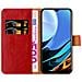 Custodia Compatibile Con Xiaomi Redmi 9t / Poco M3 In Rosso Vinaccia - Coperchio Protettiva Con Chiusura Magnetica, Funzione Stand E Tasca Per Le Carte - Foto miniatura 7