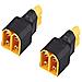 2 Pezzi Parallelo Senza Cavo Per Batteria Rc Lipo 1 Femmina 2 Connettori Maschio Xt60 - Foto miniatura 3