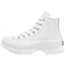 Scarpe Chuck Taylor All Star Lugged 2.0 Hi Taglia 38 Codice A03705c Bianco - Foto miniatura 6