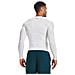 Heatgear Long Sleeve 1361524-100, Uomini, Bianca, S - Foto miniatura 2