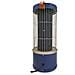 Stufa Elettrica Looney con Resistenza in Fibra di Carbonio Potenza 800 Watt Distribuzione Calore a 360° Colore Blu - Foto miniatura 1