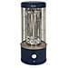Stufa Elettrica Looney con Resistenza in Fibra di Carbonio Potenza 800 Watt Distribuzione Calore a 360° Colore Blu - Foto miniatura 2