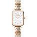 Orologio Donna Solo Tempo Quadro Lumine 5-link Melrose - Foto miniatura 1
