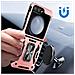 Cover Anello Per Samsung Galaxy Z Flip5 Anti-urto Serie Armoring Bump Rosa - Foto miniatura 3