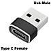 Adattatore Di Ricarica Adapter Da Usb-c A Usb Bulk Per Smartphone E Tablet - Foto miniatura 1