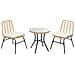 Tolede Set Di Mobili Da Giardino A 2 Posti Effetto Rattan - Foto miniatura 1