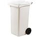 Bidone Per Raccolta Differenziata Con Ruote 120lt Ics - White - Foto miniatura 1