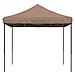 Tenda Da Festa Pieghevole Pop-up Marrone 292x292x315 Cm - Foto miniatura 3