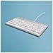 RGOCOFRWDWH tastiera Ufficio USB AZERTY Francese Bianco - Foto miniatura 1