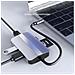 Hub Usb-c 5-in-1 Con Ethernet, Lettore Di Schede Sd/tf - Foto miniatura 3