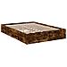 Giroletto Con Cassetti Rovere Fumo 135x190 Cm Legno Multistrato - Foto miniatura 3