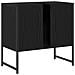 Mobiletto da Lavandino Rovere Nero 60x33x60 cm Legno Ingegnerizzato - Foto miniatura 8