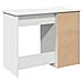 Scrivania Bianca 102x50x75 cm in Legno Multistrato - Foto miniatura 7