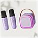 Altoparlante Karaoke Bluetooth Portatile (edizione Base) Con Due Microfoni E Altoparlante Purple - Foto miniatura 3