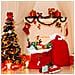Grande Sacco Regalo Di Natale In Velluto Di Babbo Natale - Sacco Festivo 100x70cm - Foto miniatura 5