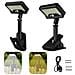 Luce Solare Da Giardino Con Clip, Sensore Di Movimento E 3 Temperature Di Colore Black - Foto miniatura 2