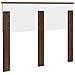 Testiera con testiera Rovere Marrone 135 cm Legno multistrato - Foto miniatura 6