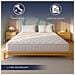 The White Stone Materasso Ignifugo 80x190 In Memory Foam Alto 20 Cm | Ortopedico | Rivestimento Anallergico E Antibatterico | Prodotto In Italia - Foto miniatura 5