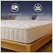 The White Stone Materasso Ignifugo 80x190 In Memory Foam Alto 20 Cm | Ortopedico | Rivestimento Anallergico E Antibatterico | Prodotto In Italia - Foto miniatura 7