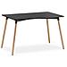 Tavolo da pranzo Adria 80x120 cm, nero - Foto miniatura 4