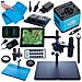 Set Mikroscopio Digitale Earth Pro Mcep-0.5x Con Camera Aquarius Pro 8,29mp, Tappetino Silicone, Supporto Display, Schermo 8"" - Alta Precisione E Versatilità - Foto miniatura 1
