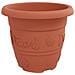 Vasi per Piante 6 pcs Rosso Mattone Ø 26 x 21.5 cm Plastica - Foto miniatura 6