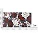 Dipinto Su Tela White Red Flower Composizione Floreale Rosso Bordeaux E Bianco 120x60 Cm - Foto miniatura 6