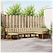 Set di divani da esterno con cuscino 8 pcs Naturale e Beige - Foto miniatura 2