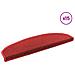 Tappetini per scale autoadesivi 15 pcs Rosso 80 x 24,5 x 3,5 cm - Foto miniatura 3