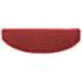 Tappetini per scale autoadesivi 15 pcs Rosso 80 x 24,5 x 3,5 cm - Foto miniatura 6