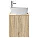 Mobile Lavabo da Parete Rovere Sonoma 49,5 x 44,5 x 65 cm - Foto miniatura 3