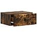 Mobiletto da notte a muro 2 pcs Rovere Fumo 49 x 34,5 x 20 cm - Foto miniatura 4