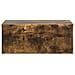 Mobiletto da notte a muro 2 pcs Rovere Fumo 49 x 34,5 x 20 cm - Foto miniatura 5