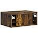 Mobiletto da notte a muro 2 pcs Rovere Fumo 49 x 34,5 x 20 cm - Foto miniatura 7