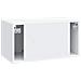 Mobile Porta TV da Muro Bianco 59,5 x 31 x 30 cm - Foto miniatura 8