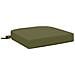 Cuscino per sedile a 1 pezzo SOEST 100% Poliestere Verde Oliva - Foto miniatura 1