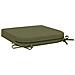 Cuscino per sedile a 1 pezzo SOEST 100% Poliestere Verde Oliva - Foto miniatura 4
