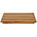Piano del tavolo 40 x 40 x 3,5 cm Quadrato Legno di teak solido - Foto miniatura 3