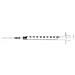 Siringa Da Insulina Con Ago Assemblato 25g - 1 Ml - Foto miniatura 3