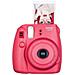 Fotocam. Mini 8 Raspb + 10 Pose E Borsa - Instax Mini 8 + 10 Pose E Custodia - Foto miniatura 1