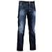 Pantalone Jeans Stretch Blu Xl Stone Diadora - Foto miniatura 2