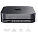 Supporto Stand Allum. & Hub Macmini Hub Usb-c / Sdcard / Usb3 / Jack - Foto miniatura 3