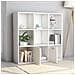 Libreria Bianca 98x30x98 cm in Legno Multistrato - Foto miniatura 4