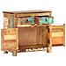Credenza 70x35x65 cm in Legno Massello di Recupero - Foto miniatura 4
