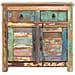 Credenza 70x35x65 cm in Legno Massello di Recupero - Foto miniatura 5