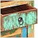 Credenza 70x35x65 cm in Legno Massello di Recupero - Foto miniatura 6