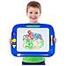 Grande Lavagna Magnetica Disegno - 4 Colori 415 325 Centimetri Doodle Pad Con Francobolli Regalo Per I Pi Piccoli - Foto miniatura 3